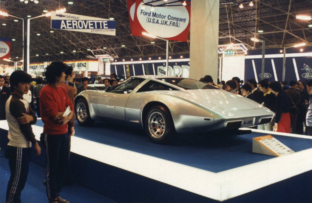  Corvette Four Rotor Aerovette Car Show (Image courtesy of Chuck Jordan Archives)